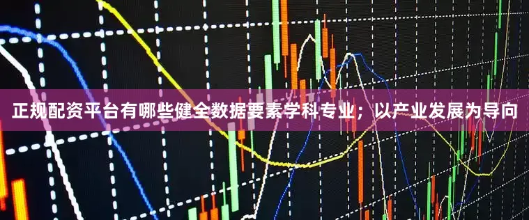 正规配资平台有哪些健全数据要素学科专业；以产业发展为导向