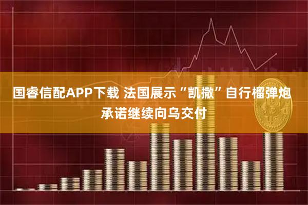 国睿信配APP下载 法国展示“凯撒”自行榴弹炮 承诺继续向乌交付